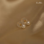 Load image into Gallery viewer, Mini Size Freshwater Pearl Stud Earrings 18K Gold Post
