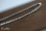 Load image into Gallery viewer, Made to Order - Classic Diamond Tennis Bracelet 18K Gold
