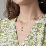 Load image into Gallery viewer, Nighty Night Necklace 18K Gold Over Sterling Silver
