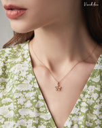Load image into Gallery viewer, Freesia Necklace 18K Gold Over Sterling Silver
