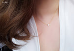 Load image into Gallery viewer, Little Heart Necklace 18K White Gold Over Sterling Silver

