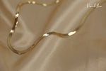 Load image into Gallery viewer, Made to Order - Solid 18K Gold Herringbone Chain Necklace

