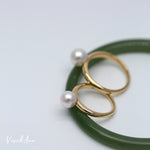 Load image into Gallery viewer, Made to Order - Premier Akoya Cultured Pearl 18K Gold Ring
