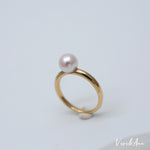 Load image into Gallery viewer, Made to Order - Premier Akoya Cultured Pearl 18K Gold Ring
