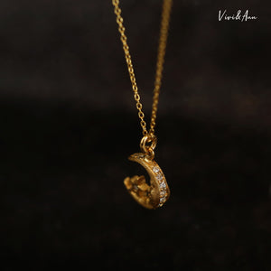 Nighty Night Necklace 18K Gold Over Sterling Silver