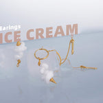 Load image into Gallery viewer, Signature Mismatched Ice Cream Cone Earrings
