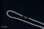 Load image into Gallery viewer, Made to Order - Premier Pearl Necklace with Solid 18K Gold Designer Clasp
